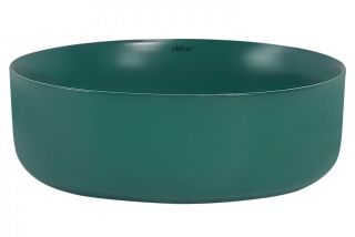 Раковина ABBER Bequem AC2108MBG 36см тёмно-зелёный матовый